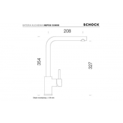 Bateria Schock NAPOS 539000 onyx